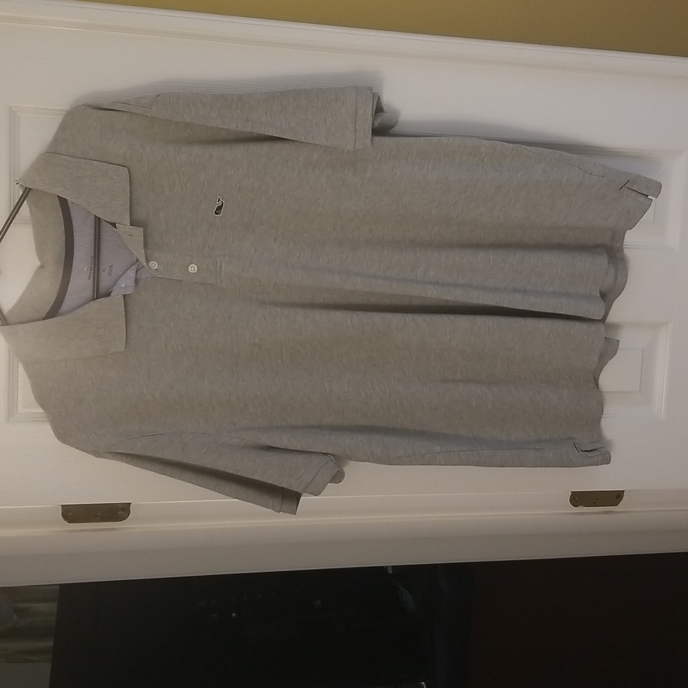 Vineyard Vines  Crew Short Sleeve Shirt Size XL Grey